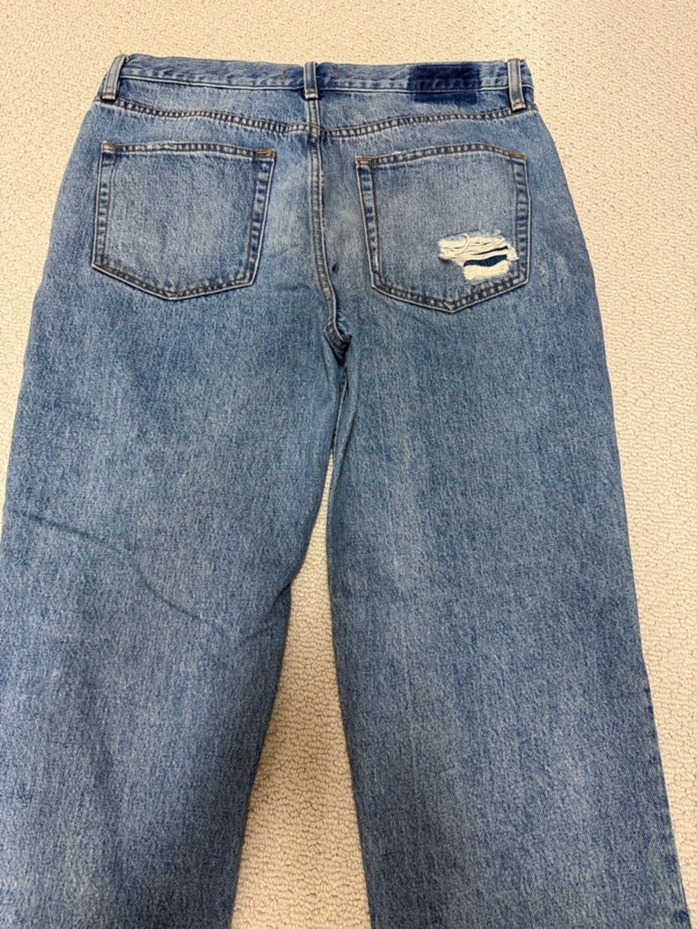 Free People Blue Jeans - Picture 3 of 3
